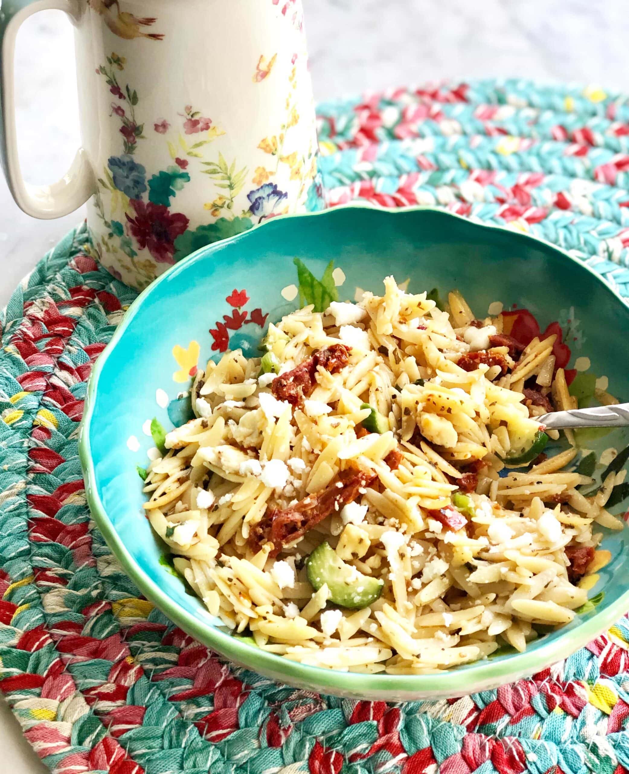 Sundried Tomato Orzo Pasta
