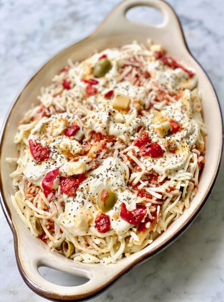 Antipasti Penne Quiche My Grits