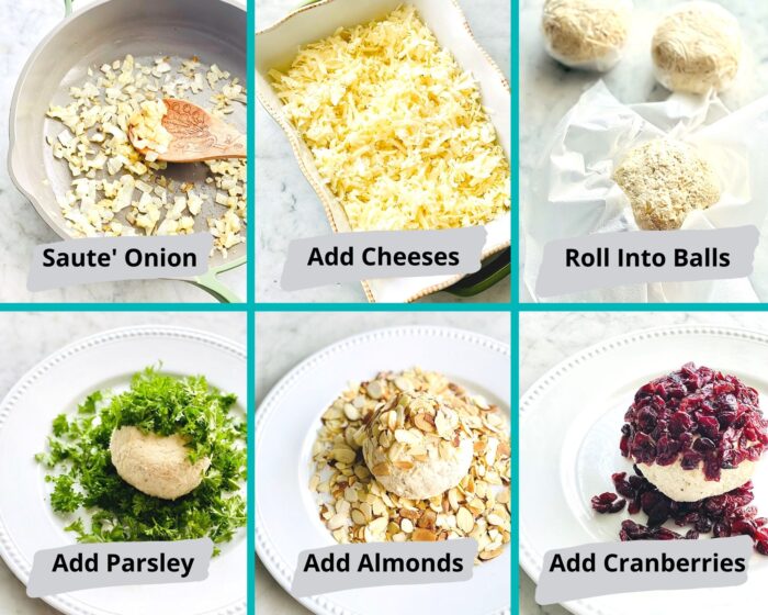 Holiday Cheese Ball Trio Quiche My Grits