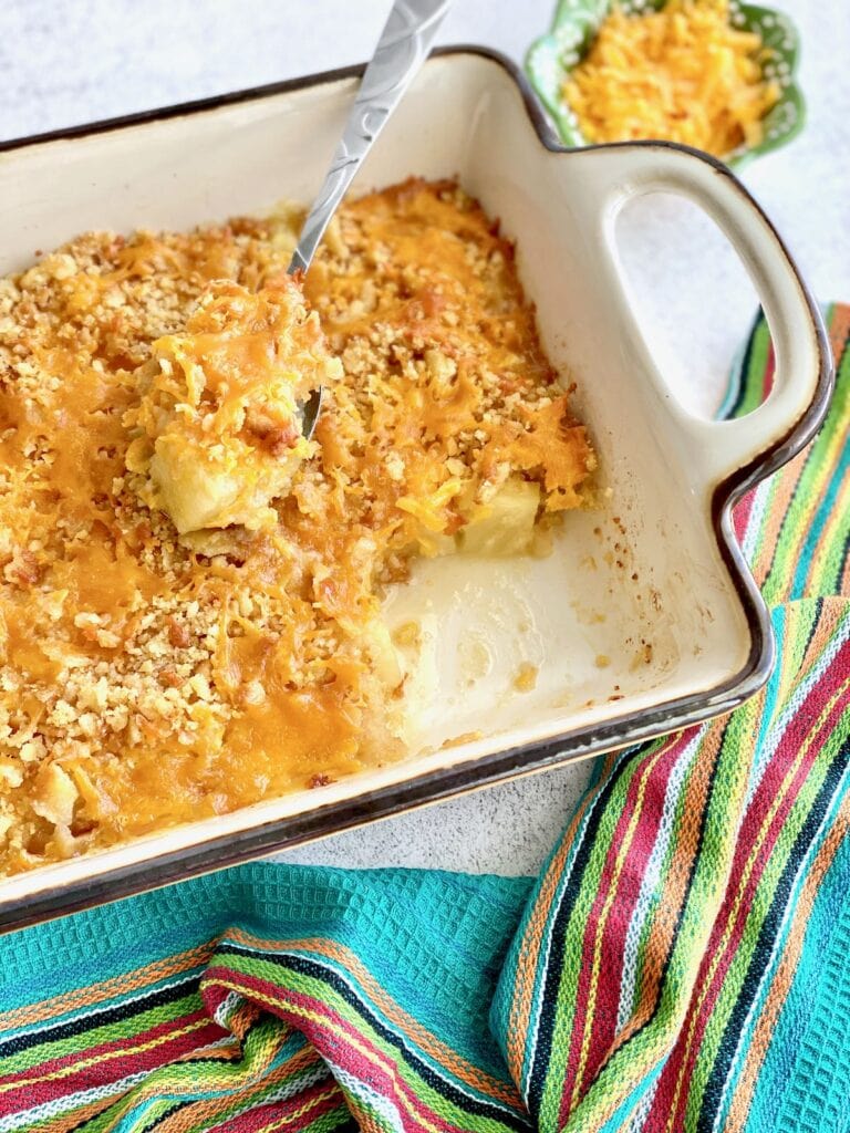 Pineapple Cheese Casserole Quiche My Grits