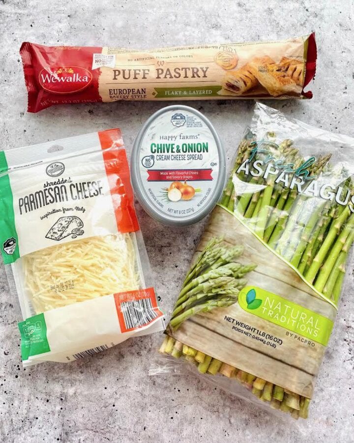 Asparagus Puff Pastry Bundles Quiche My Grits