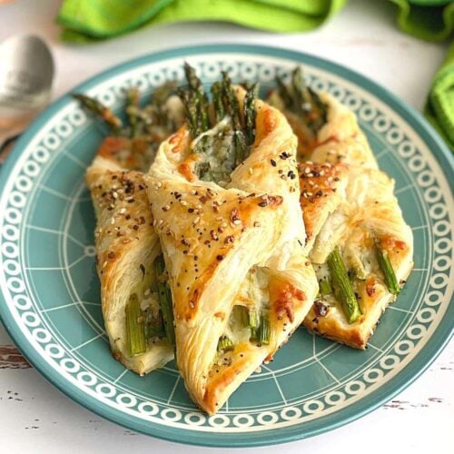 Asparagus Puff Pastry Bundles Quiche My Grits