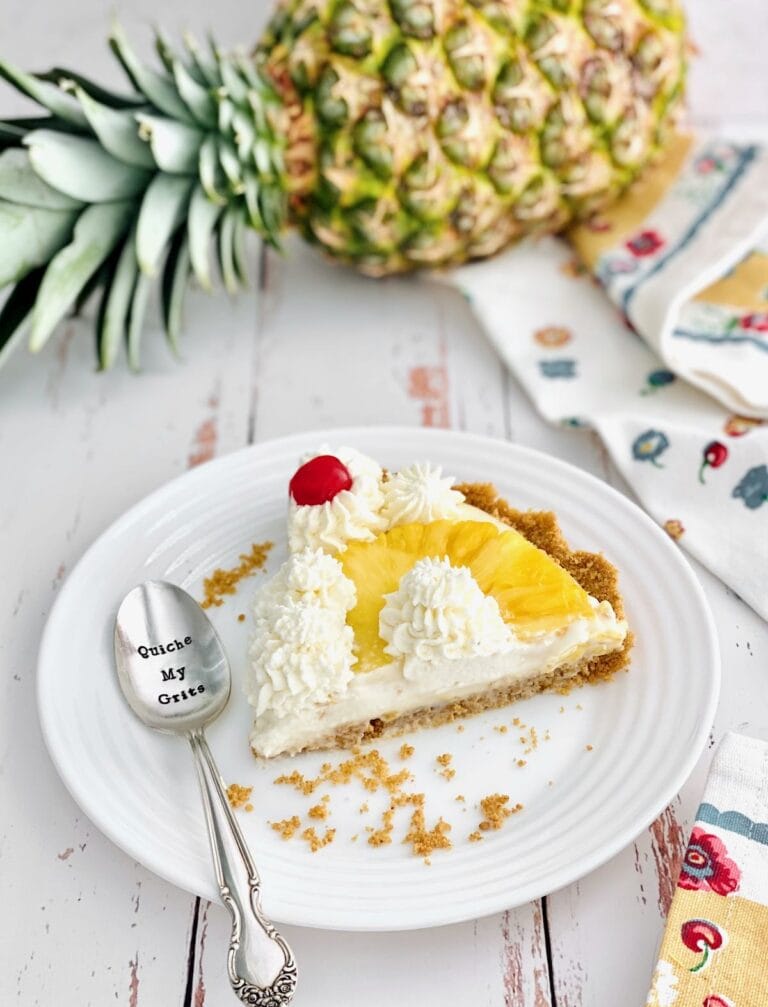 No Bake Pineapple Pie Quiche My Grits
