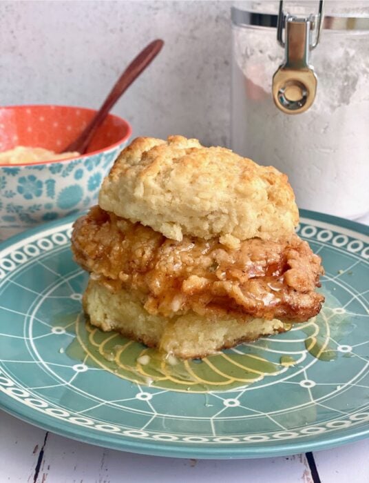 Honey Butter Chicken Biscuits Quiche My Grits