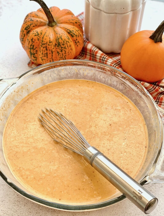 Pumpkin Brioche Bread Pudding Quiche My Grits