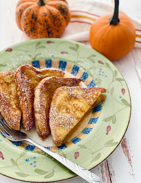 Pumpkin Brioche French Toast Quiche My Grits