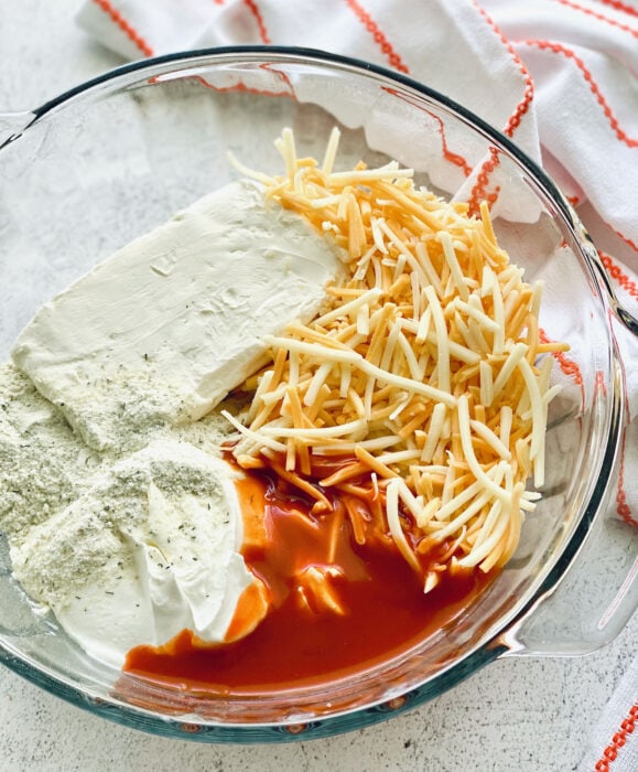 Buffalo Chicken Pasta Bake Quiche My Grits