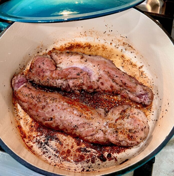 Dutch Oven Pork Tenderloin Quiche My Grits