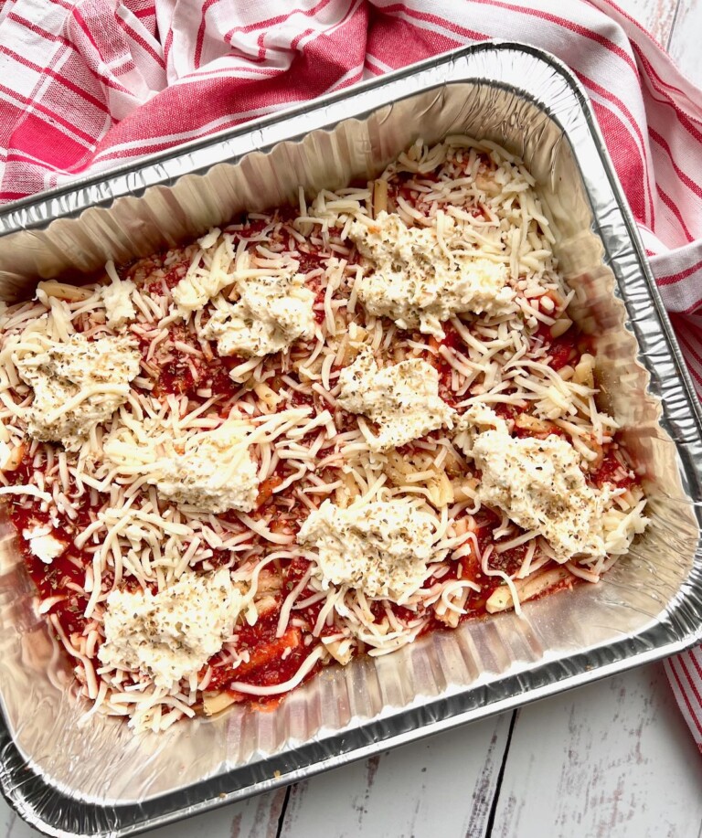 Baked Ziti with Meatballs Quiche My Grits