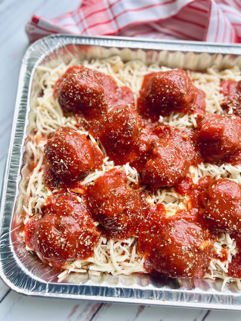 Baked Ziti with Meatballs Quiche My Grits