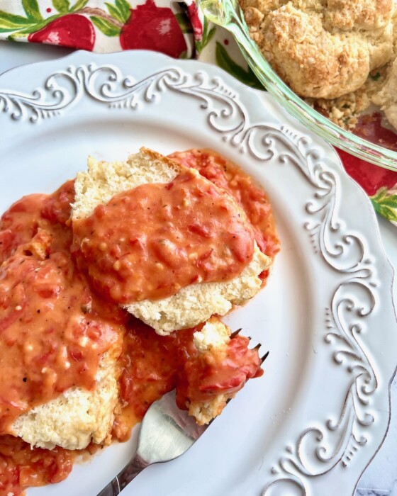Tomato Gravy Recipe Quiche My Grits