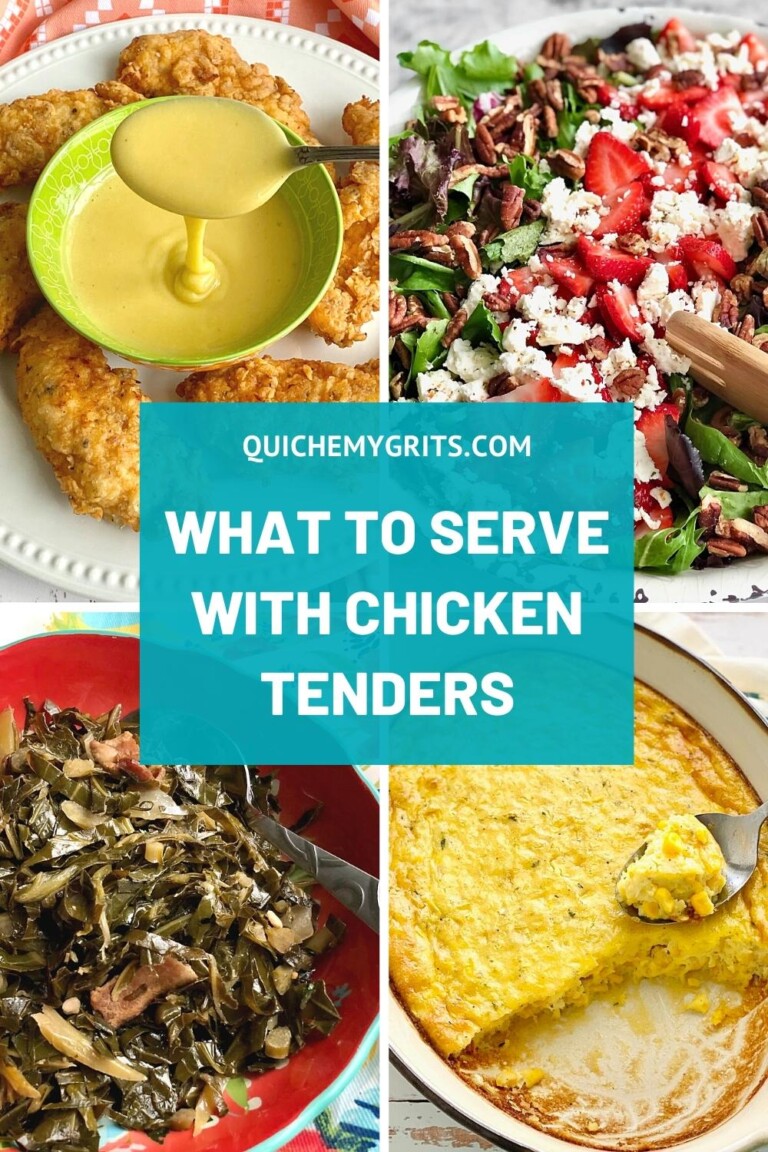 What to Serve With Chicken Tenders Quiche My Grits