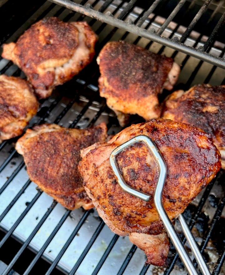 Traeger Smoked Chicken Thighs Quiche My Grits