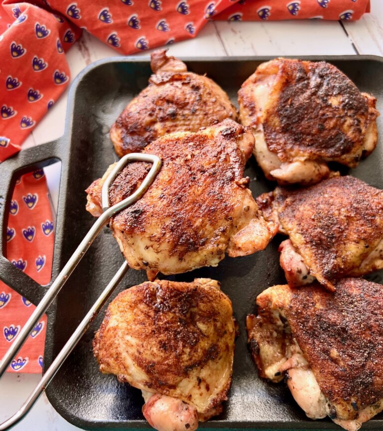 Traeger Smoked Chicken Thighs Quiche My Grits