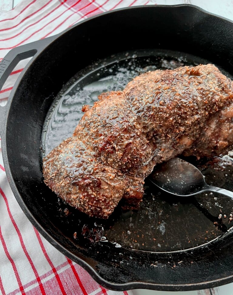 Cast Iron Beef Tenderloin Quiche My Grits