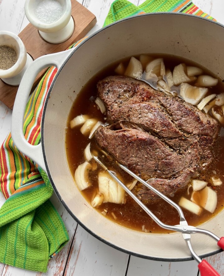 Guinness Pot Roast Quiche My Grits