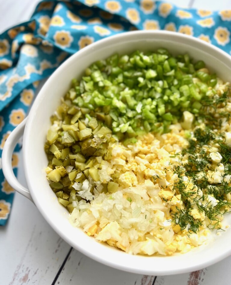 Egg Salad with Pickles Quiche My Grits