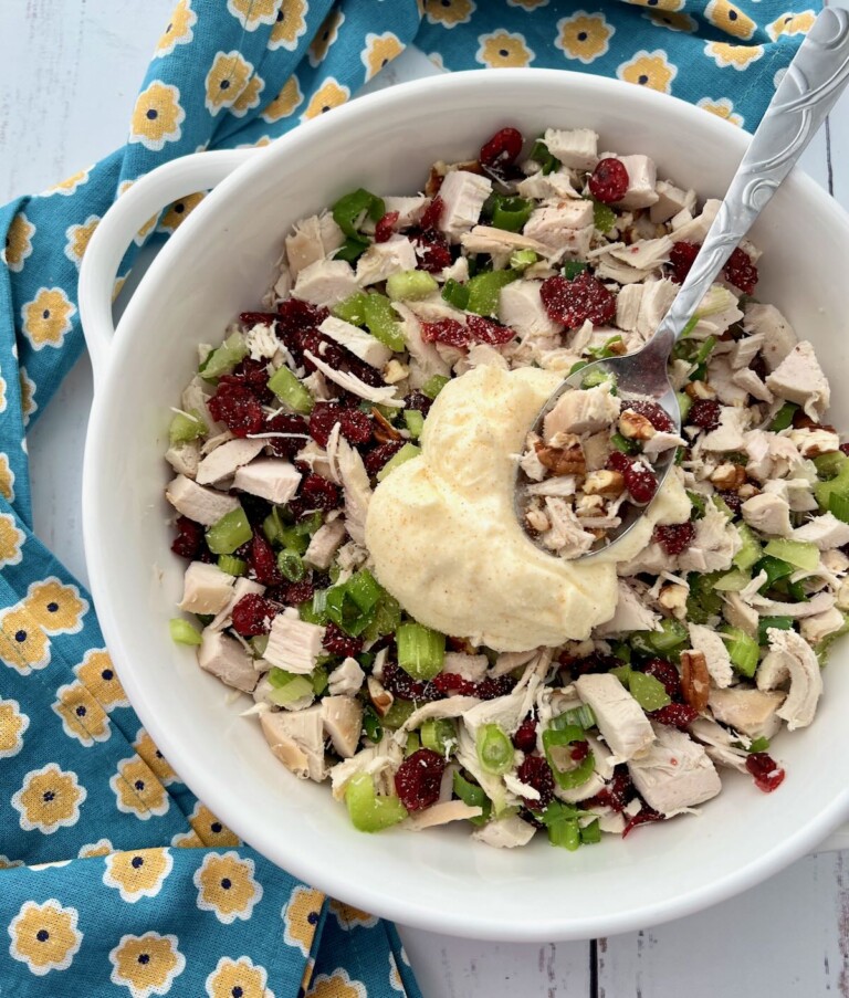 Cranberry Pecan Chicken Salad Quiche My Grits