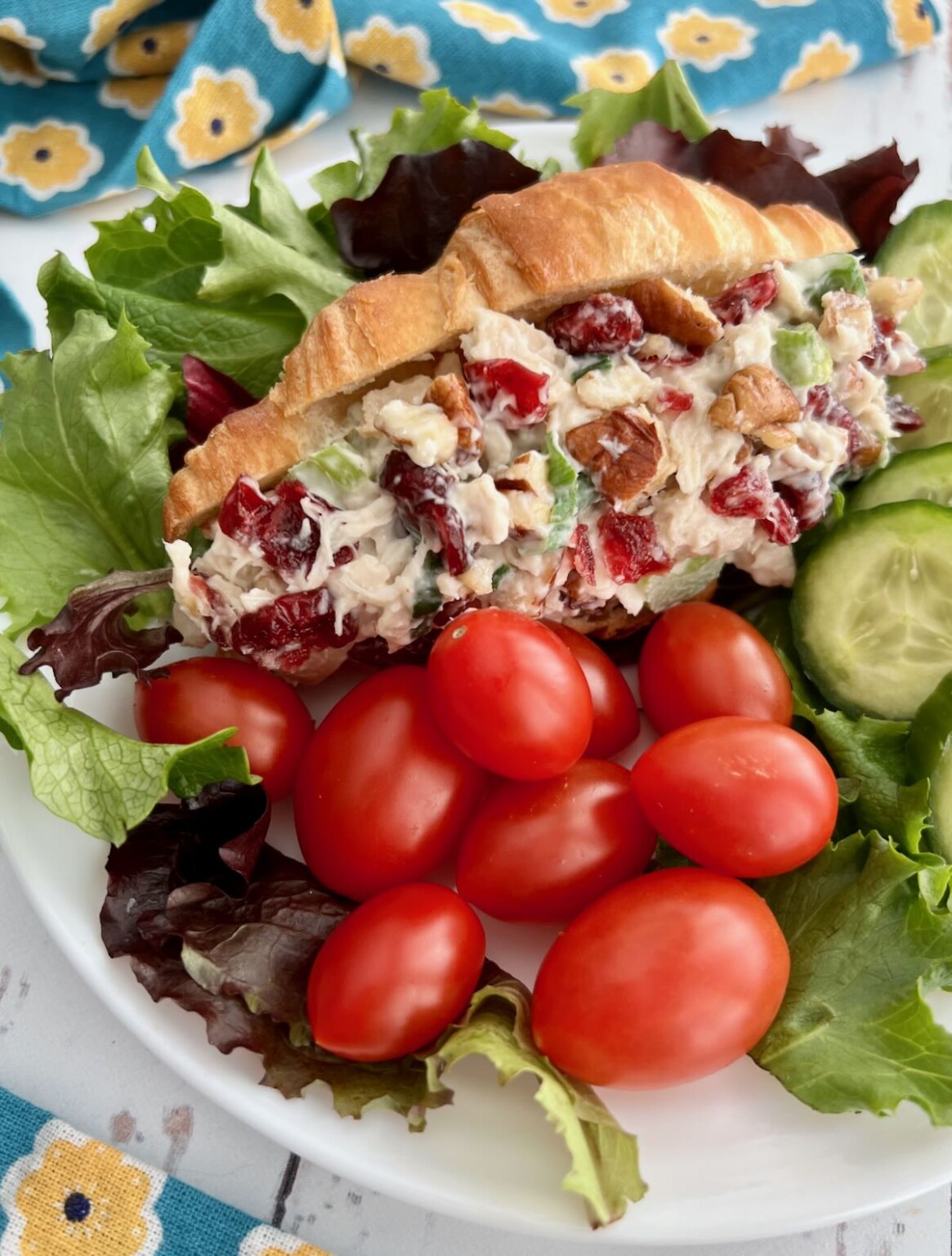 Cranberry Pecan Chicken Salad Quiche My Grits