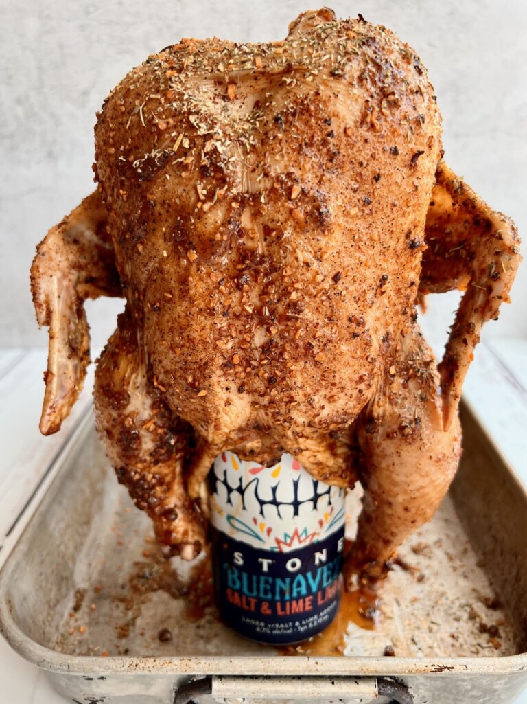 Traeger Smoked Beer Can Chicken Quiche My Grits