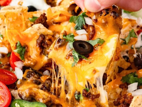 Loaded Nachos Recipe - Quiche My Grits