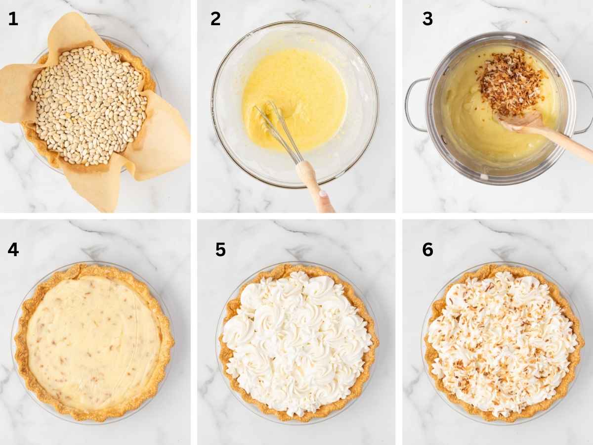 How to Make Coconut Cream Pie